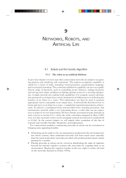 networks, robots, and artificial life