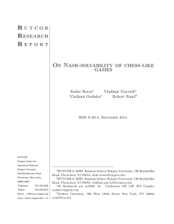 On Nash-solvability of chess-like games