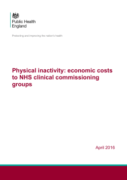 Physical inactivity