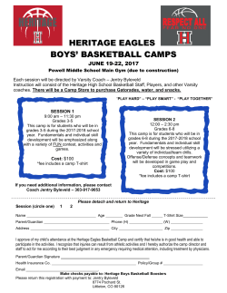heritage eagles boys` basketball camps