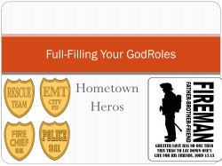 Full-Filling Your GodRoles