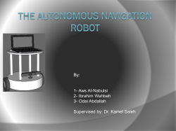The Autonomous navigation Robot