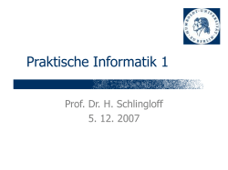 Praktische Informatik 1
