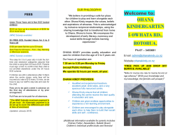 Communication with Parents