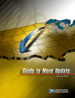 Guide to Move Update - Time Customer Service, Inc