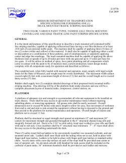 missouri department of transportation