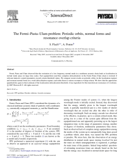 The Fermi&ndash;Pasta&ndash;Ulam problem: Periodic orbits, normal forms and