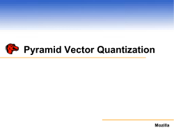 Pyramid Vector Quantization