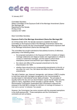(Same-Sex Marriage) Bill - Anti
