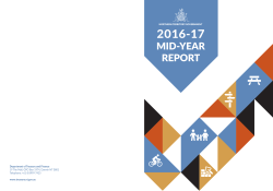 mid-year report - NT Treasury - Northern Territory Government