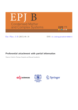 Preferential attachment with partial information