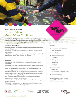 How to Make a Move More Chalkboard