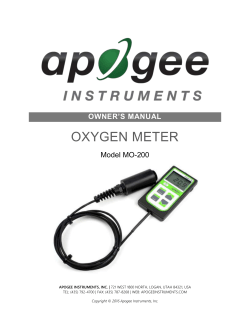 MO-200 - Apogee Instruments