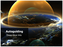 Guiding Rate - Anthony`s Astrophotography