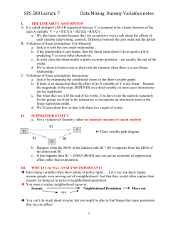 SPS 580 Lecture 7 Data Mining Dummy