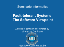 Seminarie Informatica