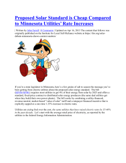 Nope. Xcel Energy, serving half the state`s load, forecast an average