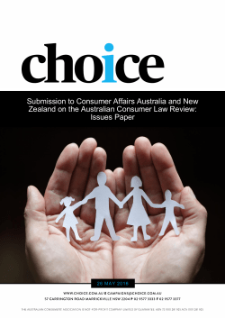 CHOICE - Treasury Shared Services