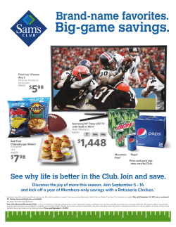 Big-game savings. - Flowood Chamber of Commerce