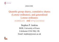 Estimation and interpretation of measures of inequality