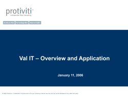 The Val IT Framework