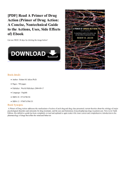 Read A Primer of Drug Action (Primer of Drug