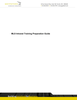 MLS Intranet