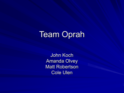 Team Oprah - Rose