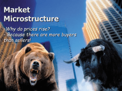 5-6 Market microstructure