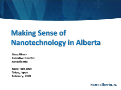 Alberta Nanotechnology Strategy