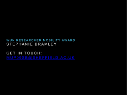 Stephanie bramley Get in touch: