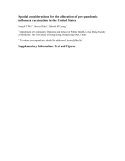 Optimizing vaccine allocation for pandemic influenza