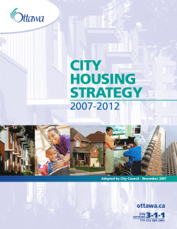 city housing strategy