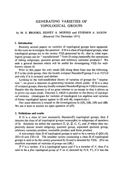 Generating varieties of topological groups