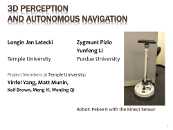 Robot Perception - Temple CIS