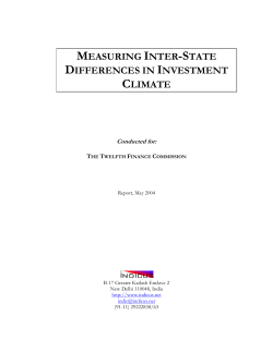 Chapter 2: Data - Fourteenth Finance Commission
