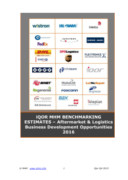 iQor - MHM - Business Development Services