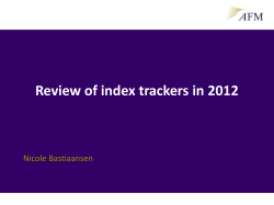 Economic Games AMF presentation at ETF Conference