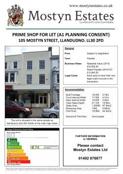 prime shop for let (a1 planning consent)