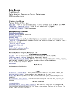 Data Bases First Search Gale Student Resource Center Datatbase
