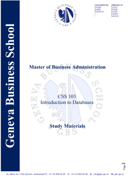 Entity-Relationship Diagram