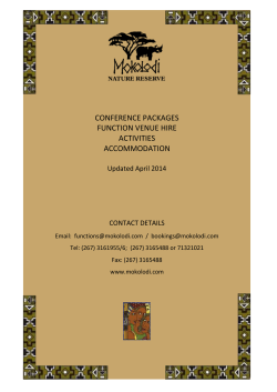 Information and Pricing