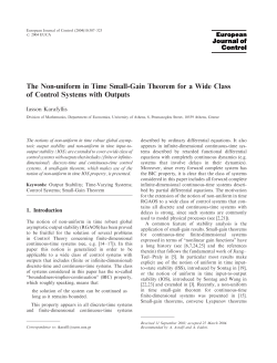 The Non-uniform in Time Small-Gain Theorem for a Wide Class of