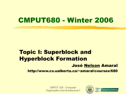 PowerPoint Presentation - CMPUT415