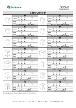 Base Units 01 - Ex