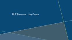 BLE Beacons : Use Cases