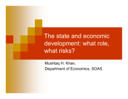 Indian Economic Model - Overseas Development Institute