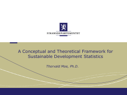 A Framework for Constructing indicators for Policies to enhance