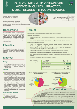 Inteactions with anticancer.cdr