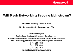 Honeywell PowerPoint 4.0 template